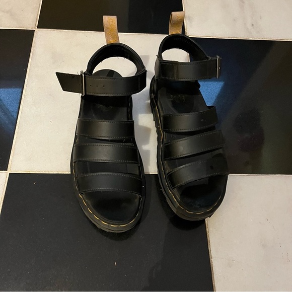 Dr Martens Blaire V Chunky Gladiator Sandals - Picture 2 of 9